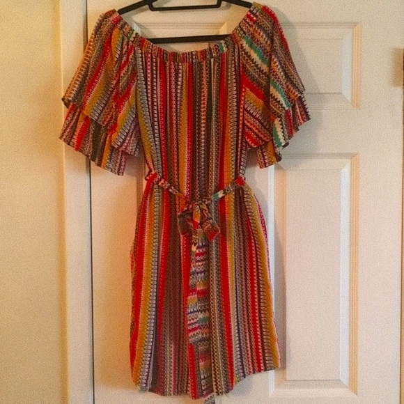 Anthropologie Dresses & Skirts - Anthropologie Uncle Frank Multicolor Striped Midi Dress